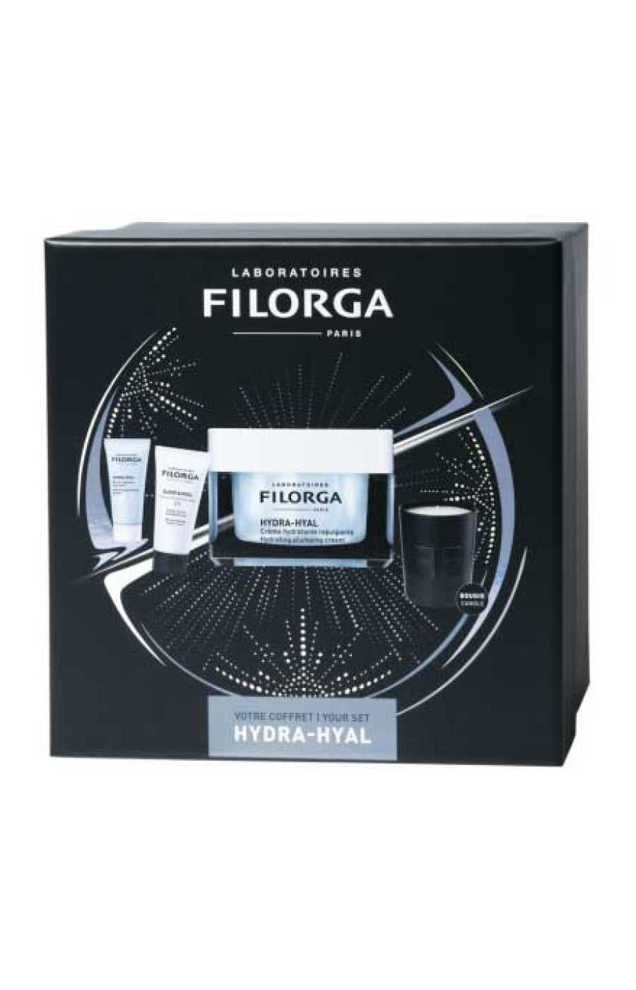 Coffret hydratation intense - Hydra-Hyal & Sleep & peel - 4 produits