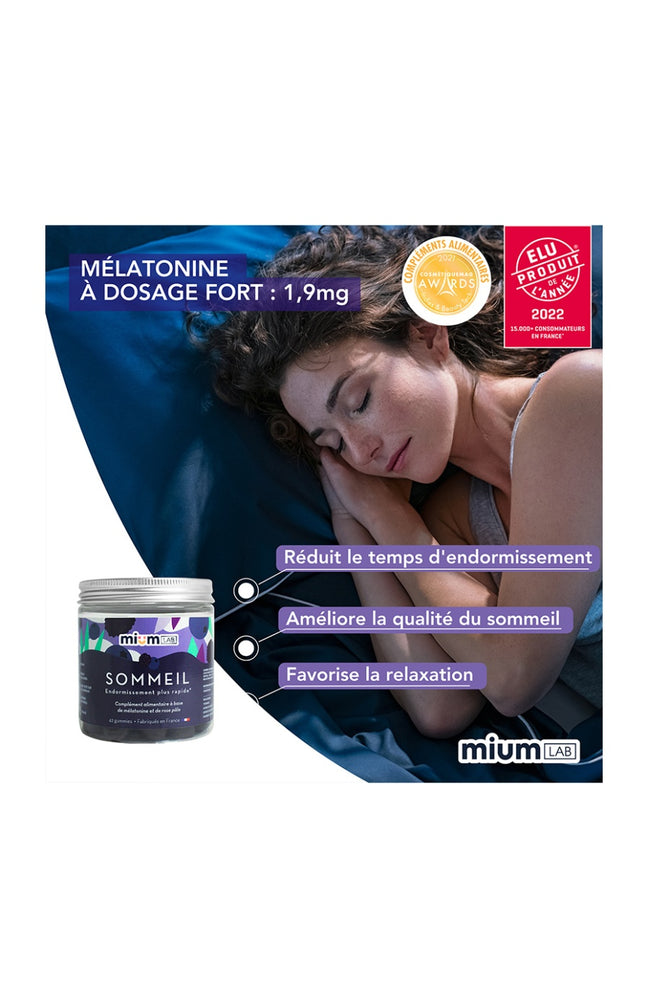 Cure gummies sommeil - Mûre & myrtille - 2 mois