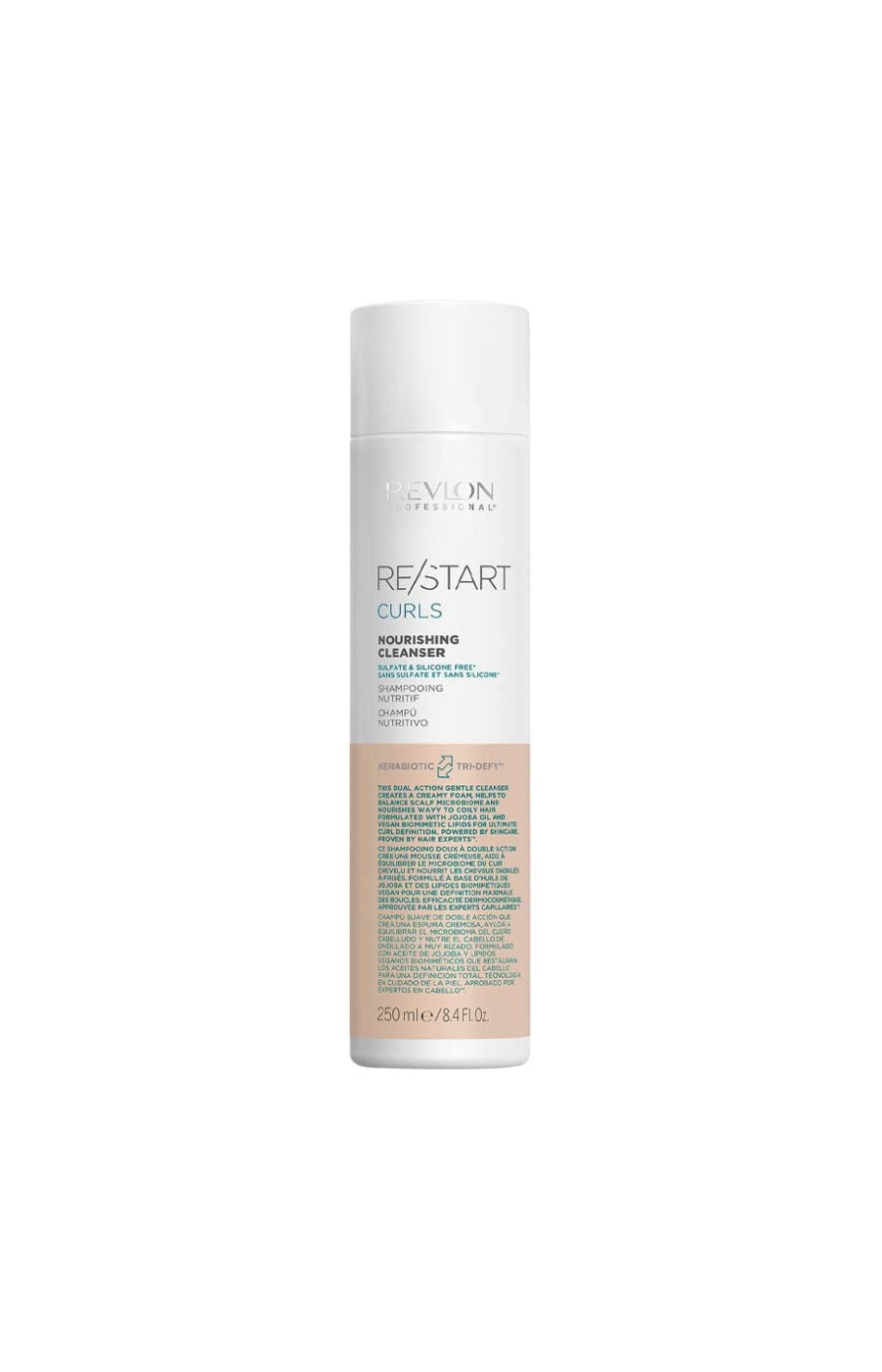 Shampoing nourrissant - Re/Start - Cheveux ondulés, frisés ou bouclés - 250 ml