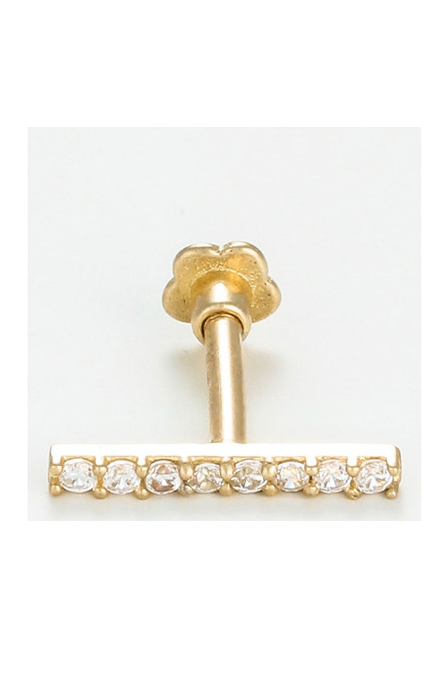 Bijou de cartilage unitaire Lena - Or jaune 375/1000