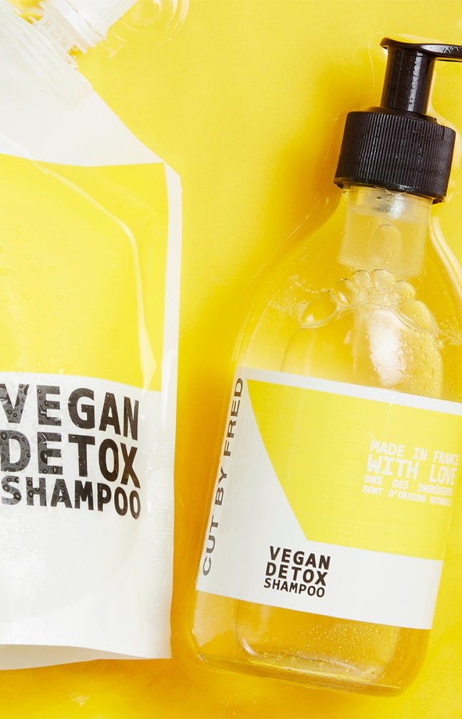 Shampoing détox naturel - Cheveux fins & cuirs chevelus sensibles - Menthe