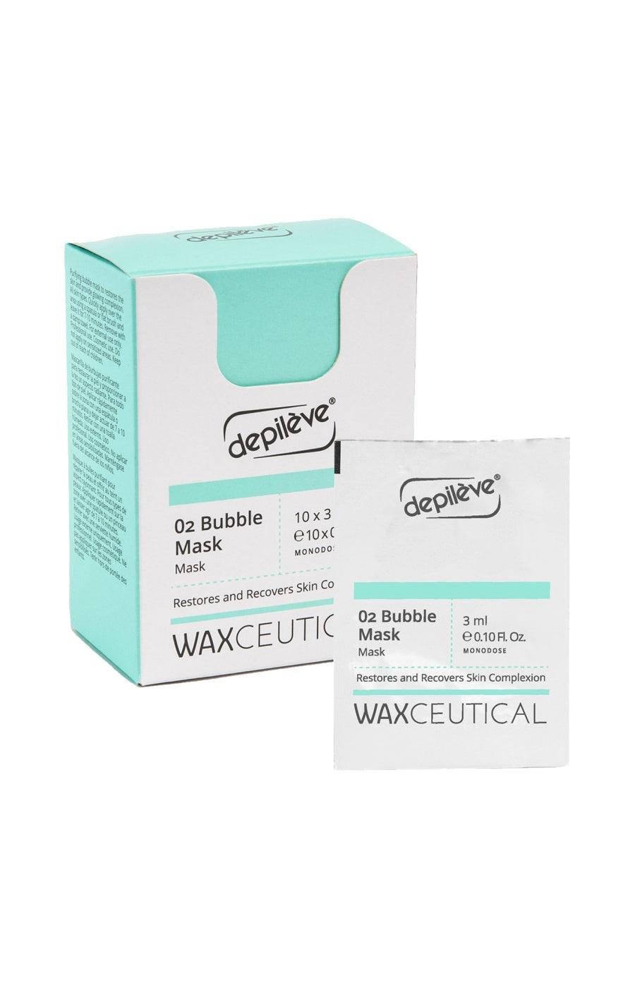 Masque post-épilation - Bubble mask - Corps - 10 x 3 ml