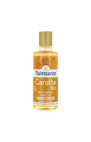 Huile de carotte bio effet bonne mine - Visage