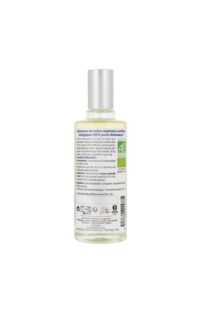 Huile de bourrache bio 100% pure - Visage