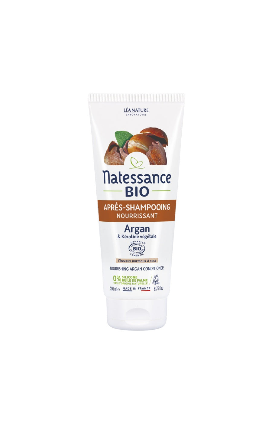 Après-shampoing nourrissant bio - Huile d'argan - Cheveux normaux à secs