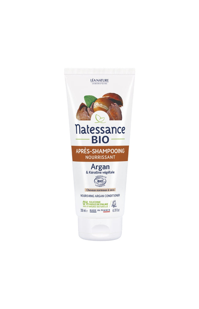 Après-shampoing nourrissant bio - Huile d'argan - Cheveux normaux à secs
