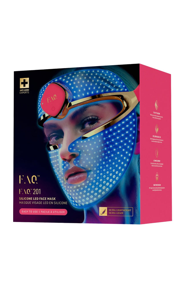 FAQ™ 201 - Masque anti-âge LED en silicone - Visage