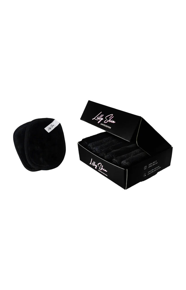 Disques démaquillants réutilisables - Black Edition - 7 unités