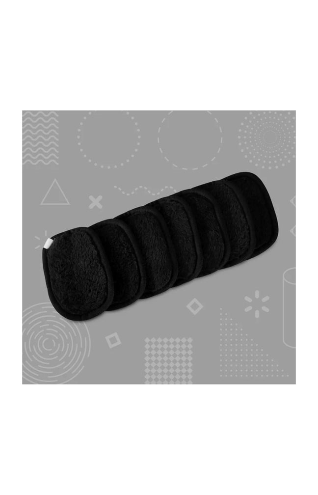 Disques démaquillants réutilisables - Black Edition - 7 unités