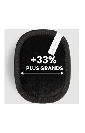 Disques démaquillants réutilisables XL - Black Edition - 7 unités