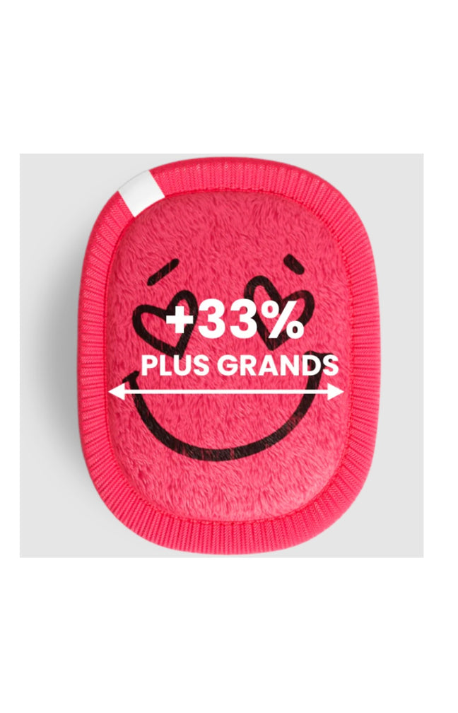 Disques démaquillants réutilisables XL - Smiley Edition - 7 unités