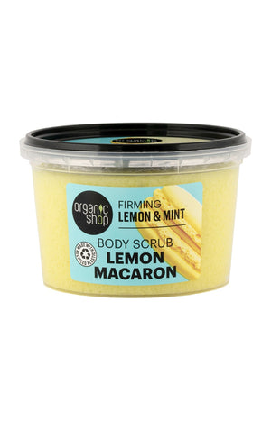 Gommage raffermissant - Macaron citron - Corps - 250 ml