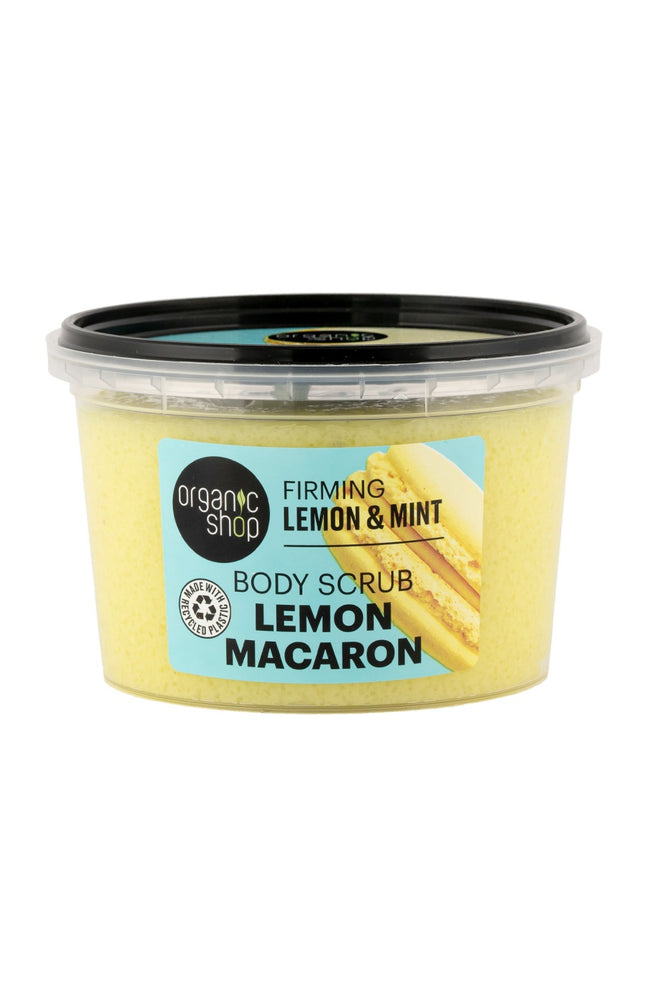 Gommage raffermissant - Macaron citron - Corps - 250 ml