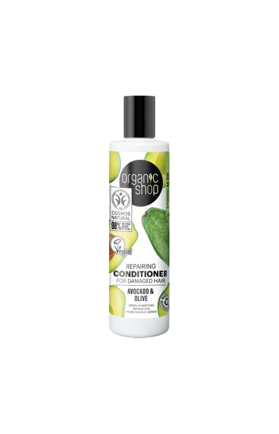 Après-shampoing réparateur - Avocat & olive - Cheveux abîmés - 280 ml