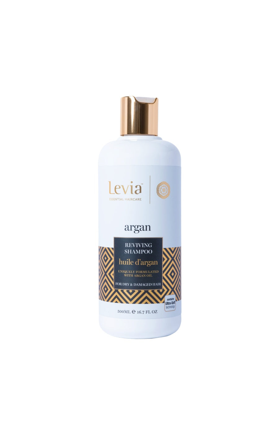 Shampoing revitalisant - Huile d'argan - Cheveux secs & abîmés - 500 ml