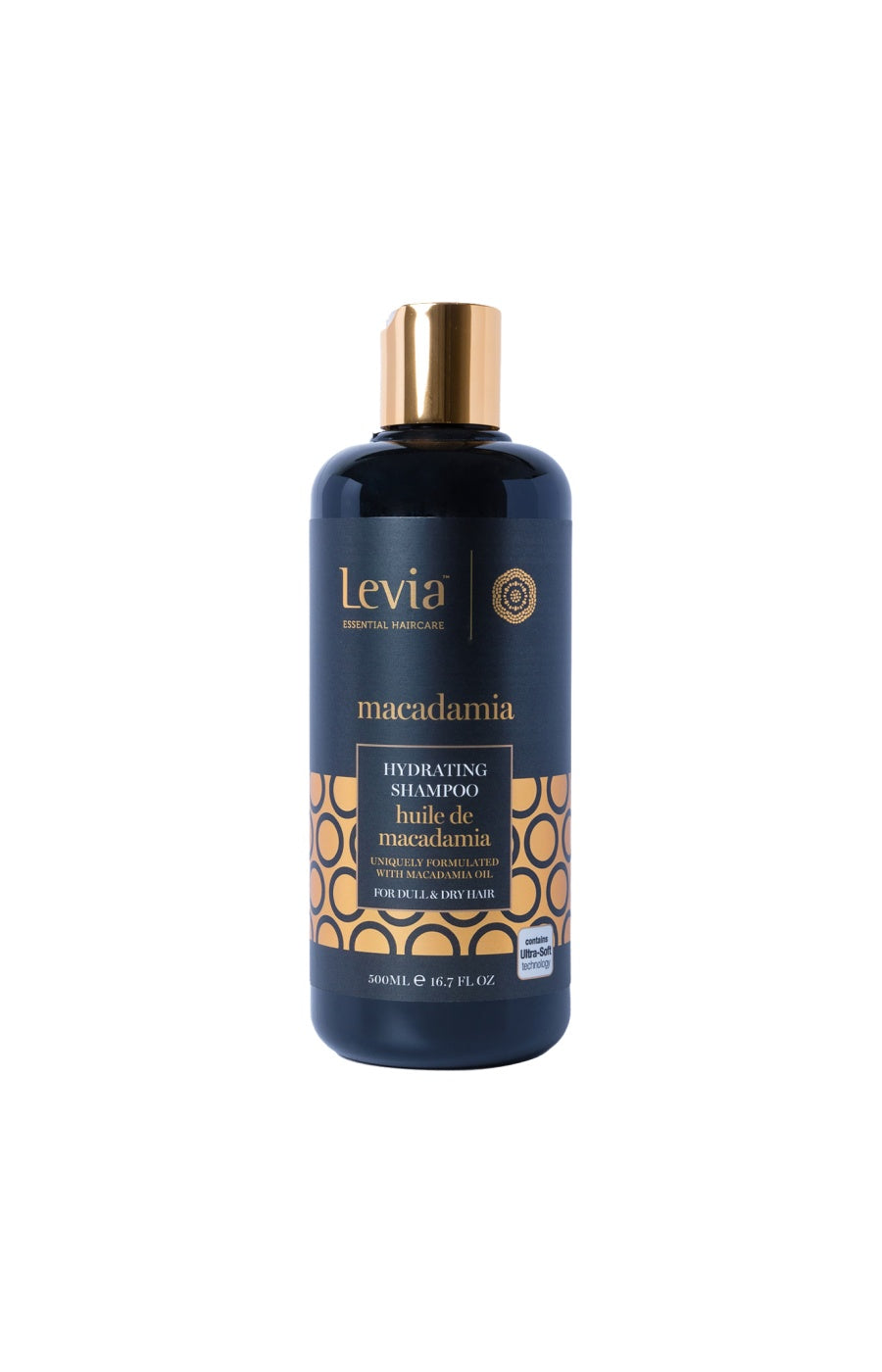 Shampoing hydratant - Huile de macadamia - Cheveux secs & ternes - 500 ml