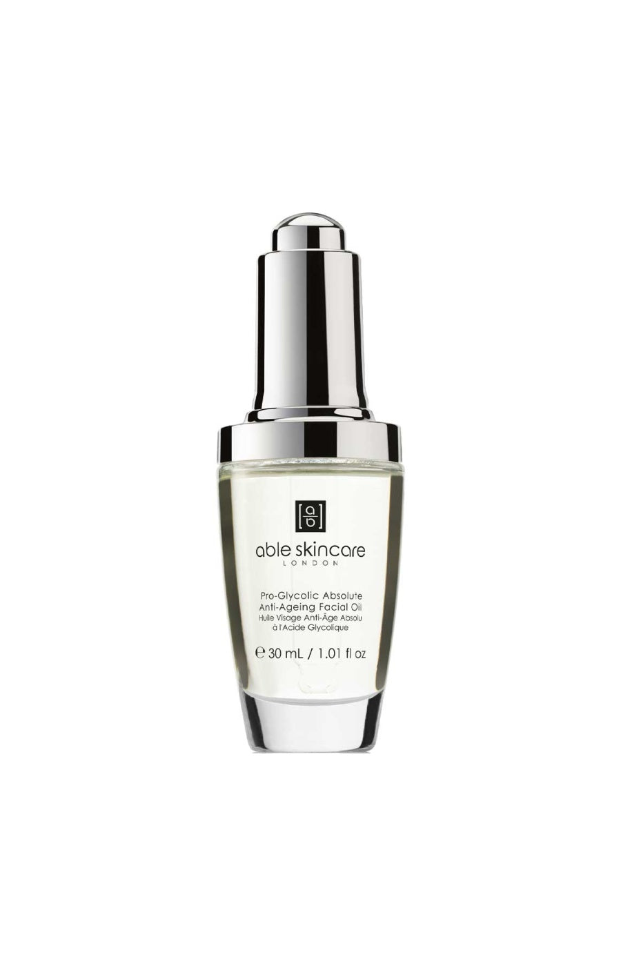 Huile anti-âge hydratante - Acide glycolique, vitamine E & huile d'argan - Visage - 30 ml