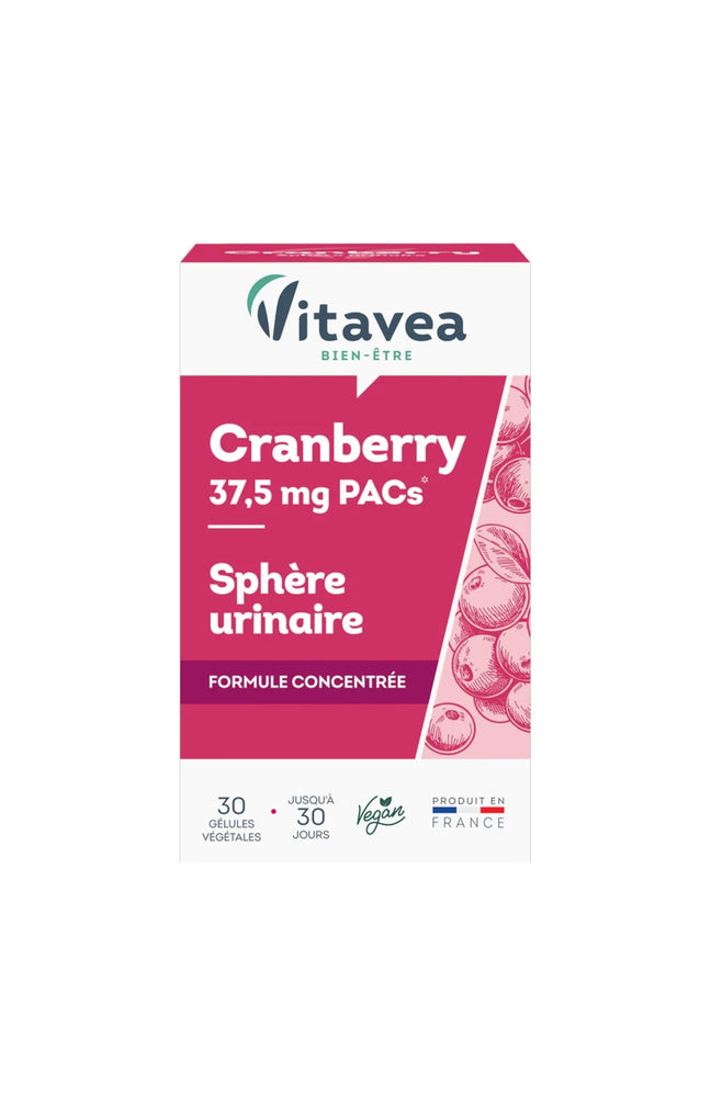 Cure confort urinaire - Cranberry 37,5 mg & PACS - 1 mois