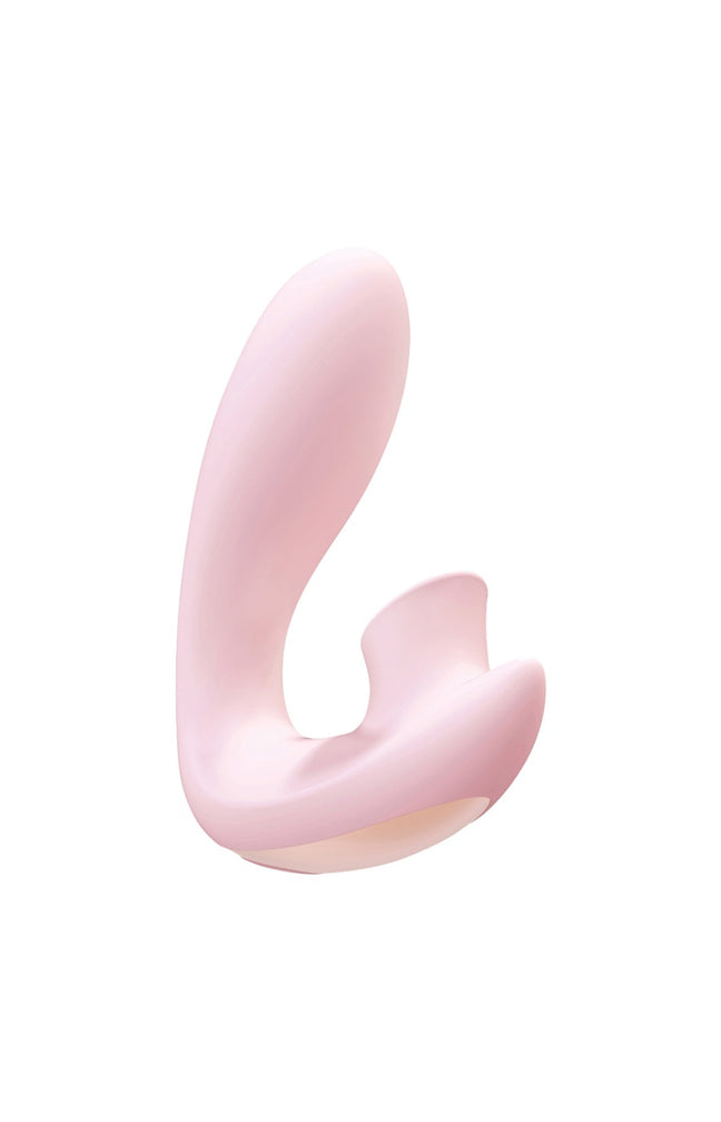 Vibromasseur point G et stimulateur de clitoris - Desirable - Rose