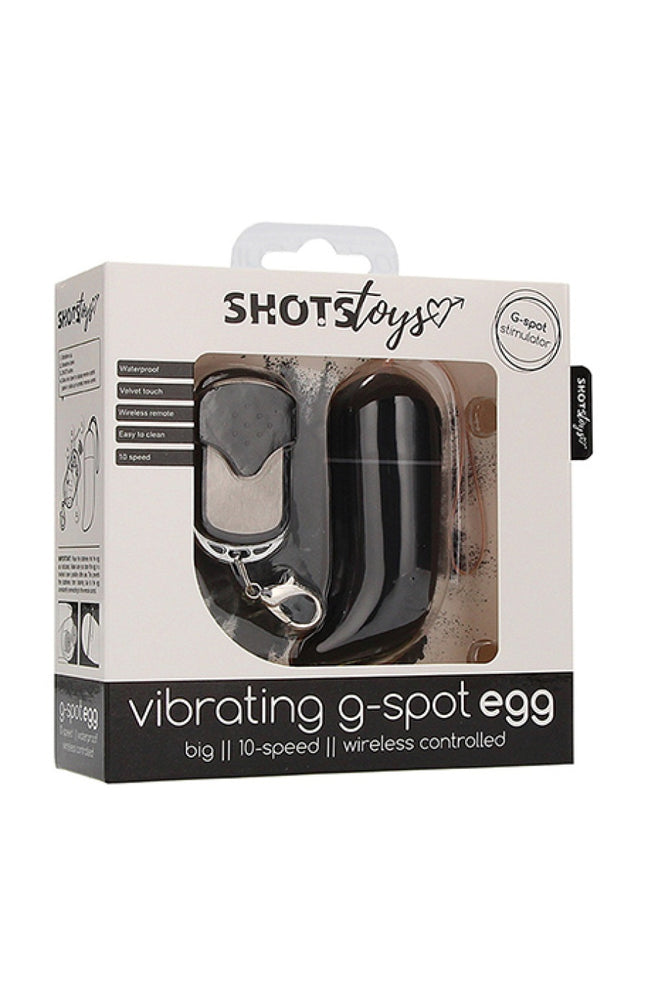 Œuf vibrant G-Spot - Noir