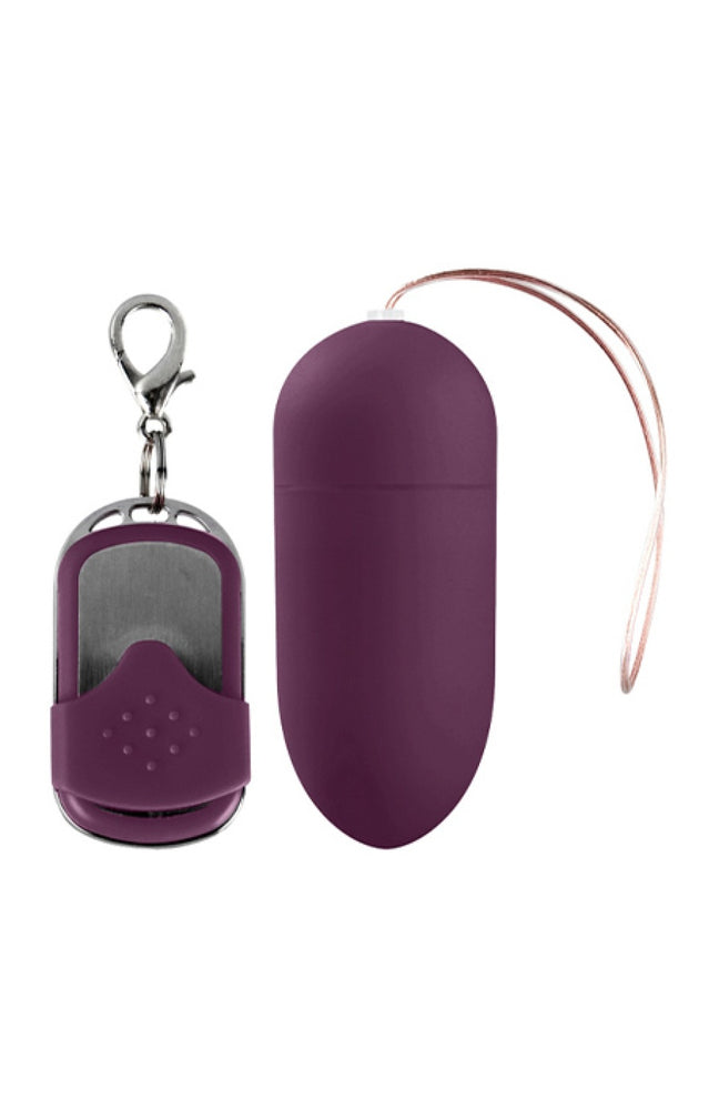 Œuf vibrant à télécommande - Violet