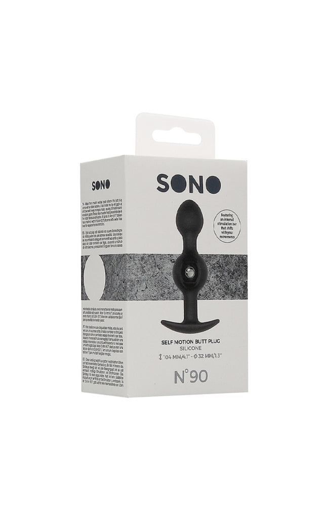 Plug anal auto-pénétrant - Noir