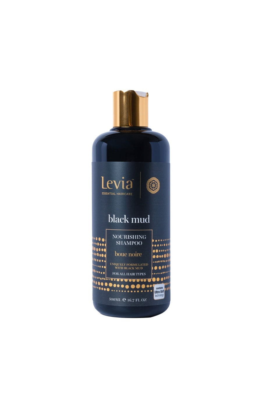 Shampoing nourrissant - Boue noire de la mer Morte - 500 ml