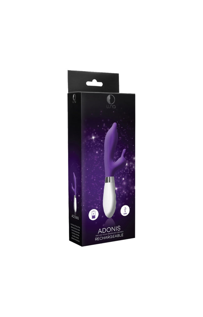 Vibromasseur & stimulateur de clitoris - Adonis - Violet