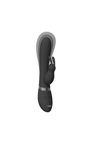 Vibromasseur rabbit - Taka - Noir