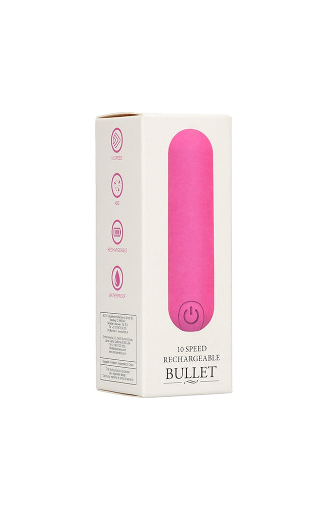 Vibromasseur rechargeable - Rose