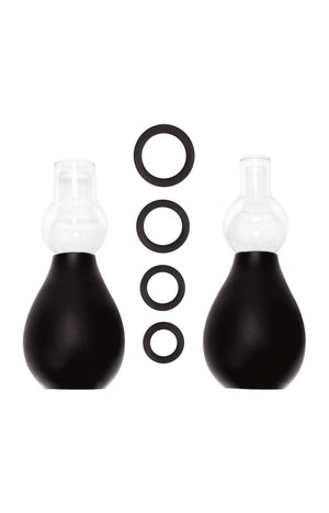 Kit érecteur de mamelon - Noir - 6 produits
