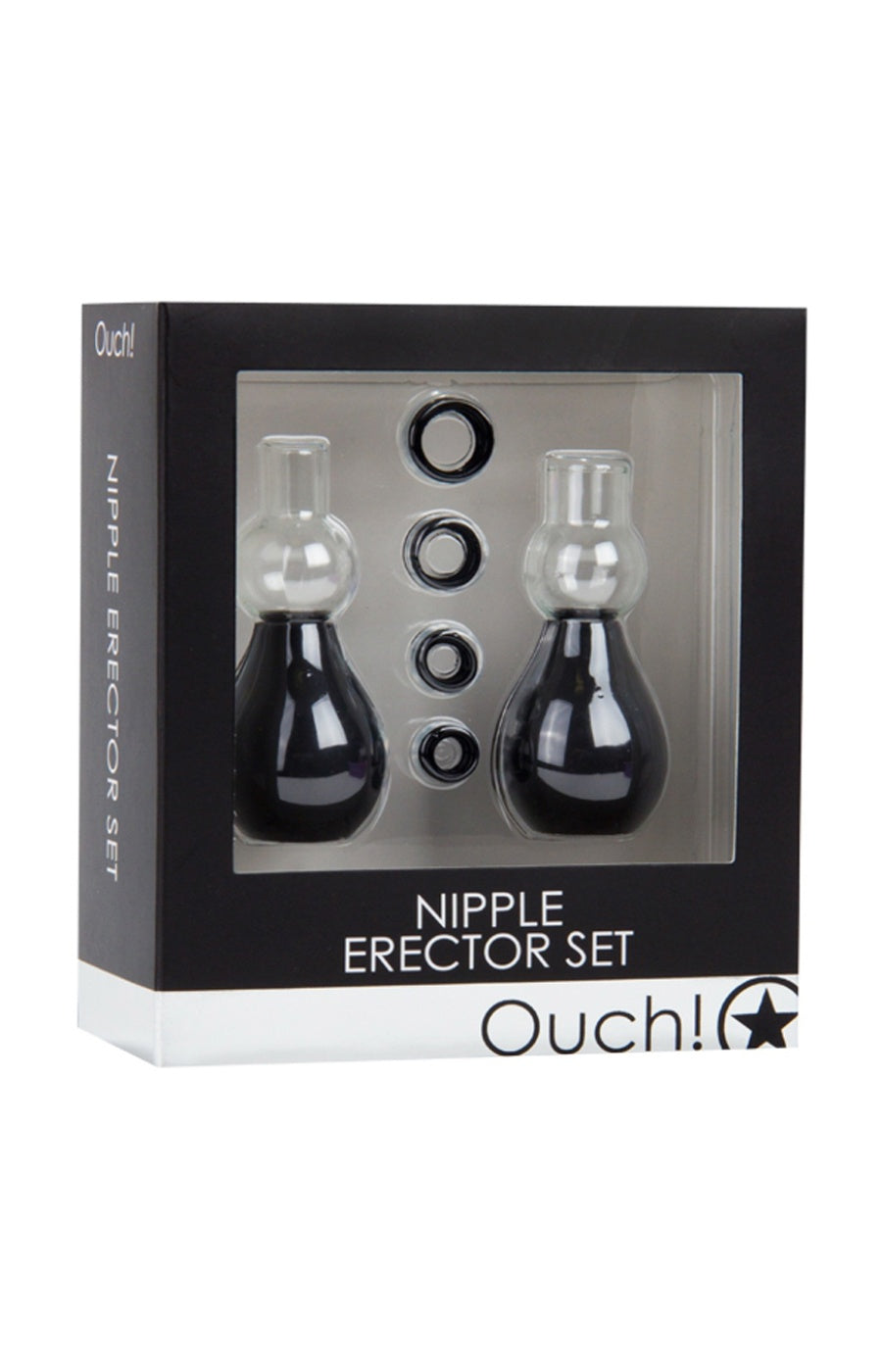 Kit érecteur de mamelon - Noir - 6 produits