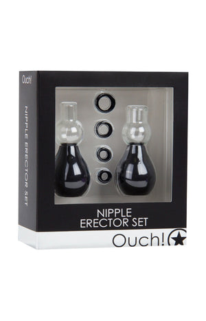Kit érecteur de mamelon - Noir - 6 produits