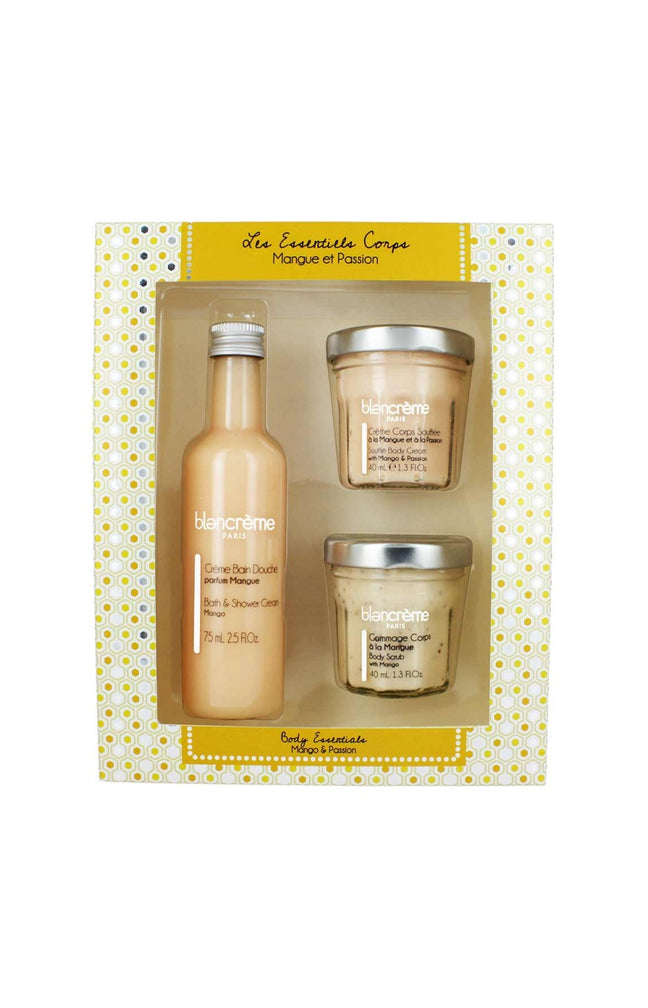 Coffret soins du corps - Mangue & passion - 3 produits