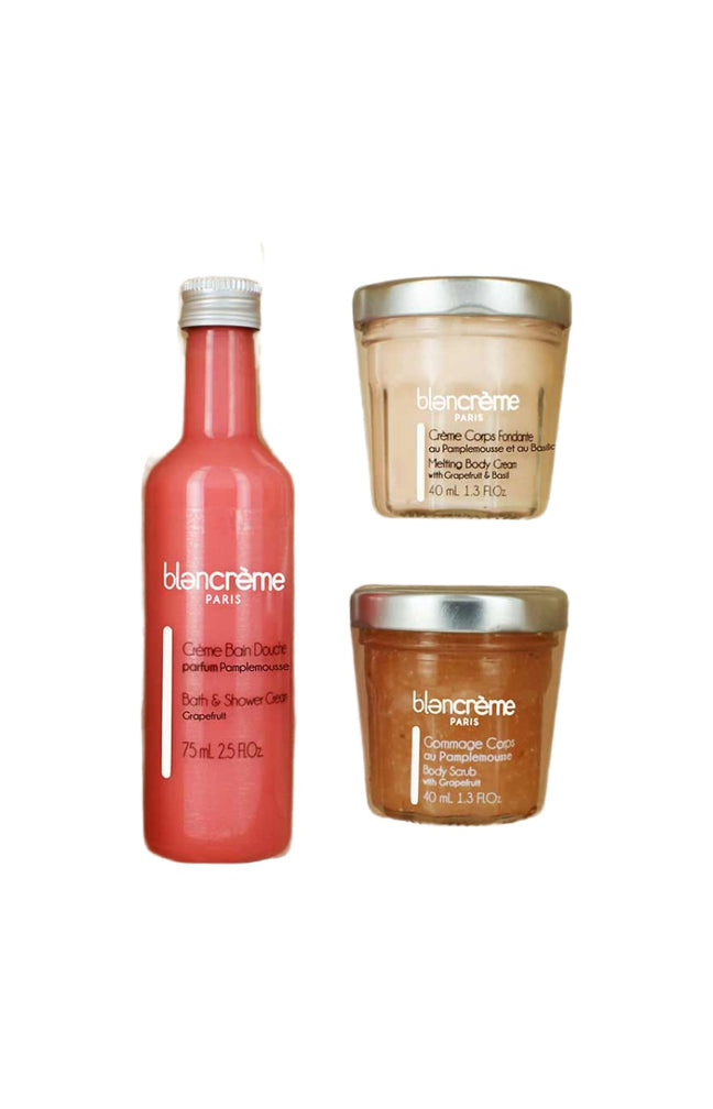 Coffret soins du corps - Pamplemousse - 3 produits