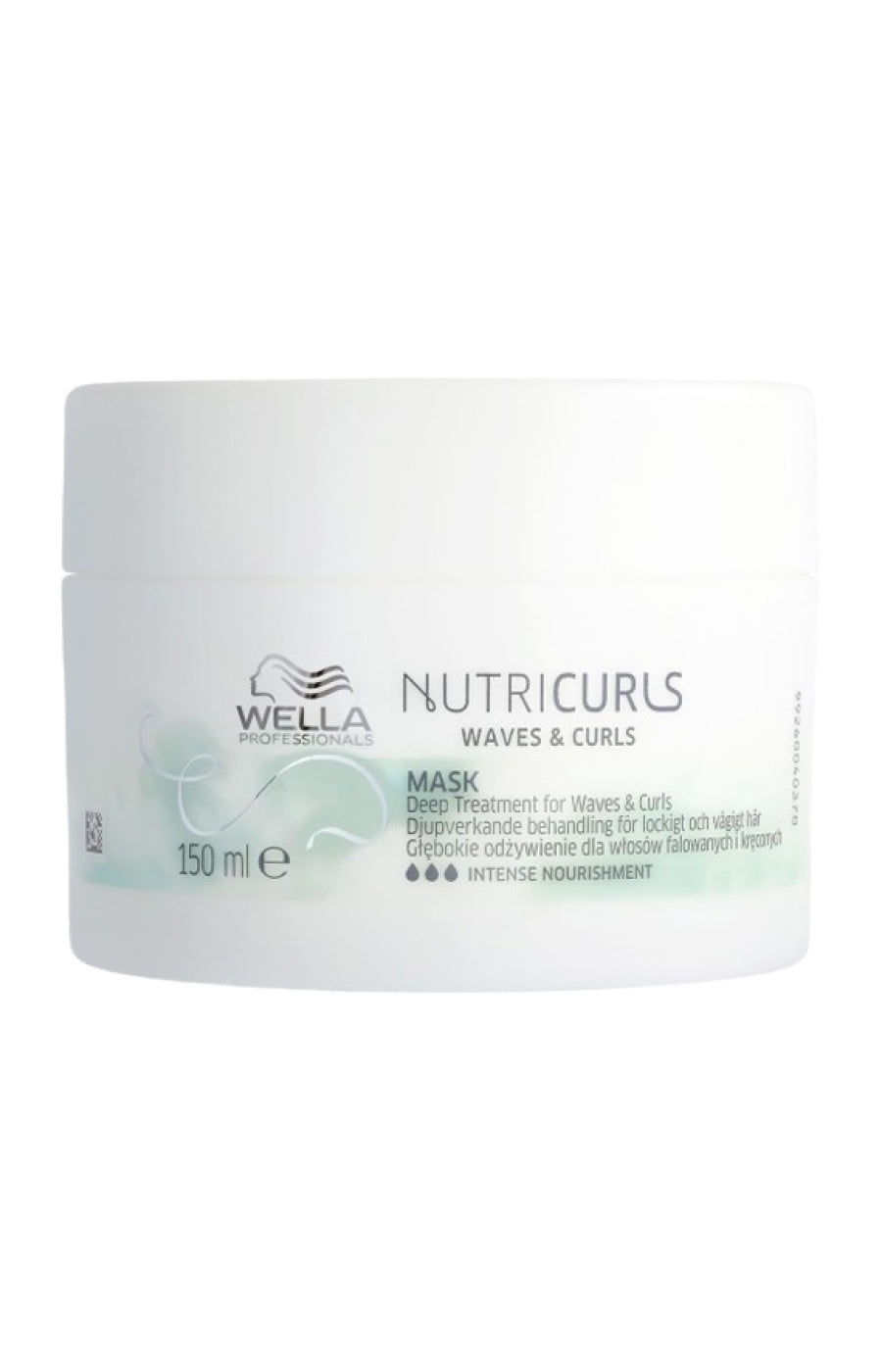 Masque nourrissant anti-frisottis - Nutricurls - Cheveux ondulés ou bouclés - 150 ml