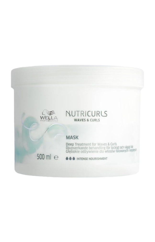 Masque nourrissant anti-frisottis - Nutricurls - Cheveux ondulés ou bouclés - 500 ml