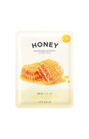 It's Skin - Masques en tissu raffermissants - Miel - Peaux sèches - 20 unités