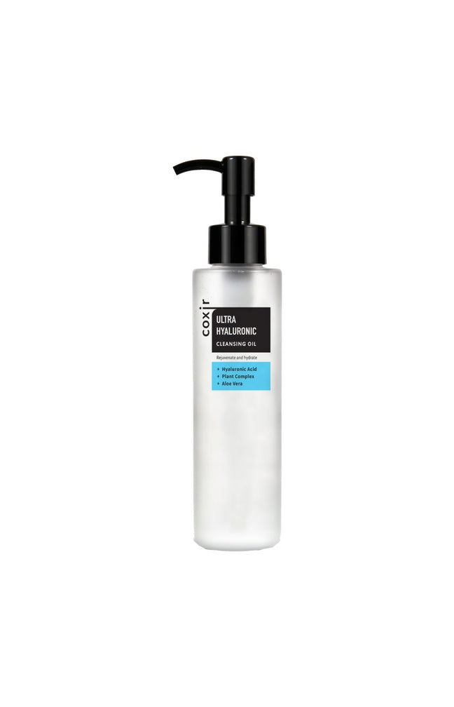 Coxir - Huile démaquillante - Acide hyaluronique & aloe vera - 150 ml