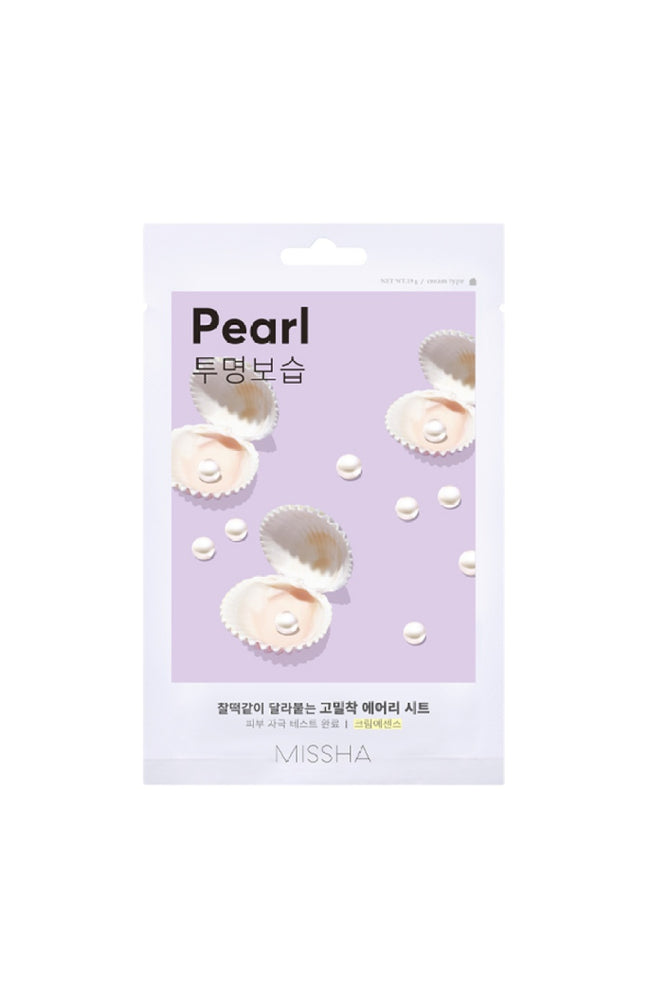 Masques en tissu aux minéraux - Perles - Visage - 20 unités