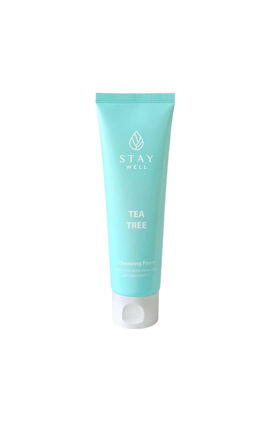 Stay Well - Gel moussant nettoyant & démaquillant - Arbre à thé & feuilles de bambou - Visage