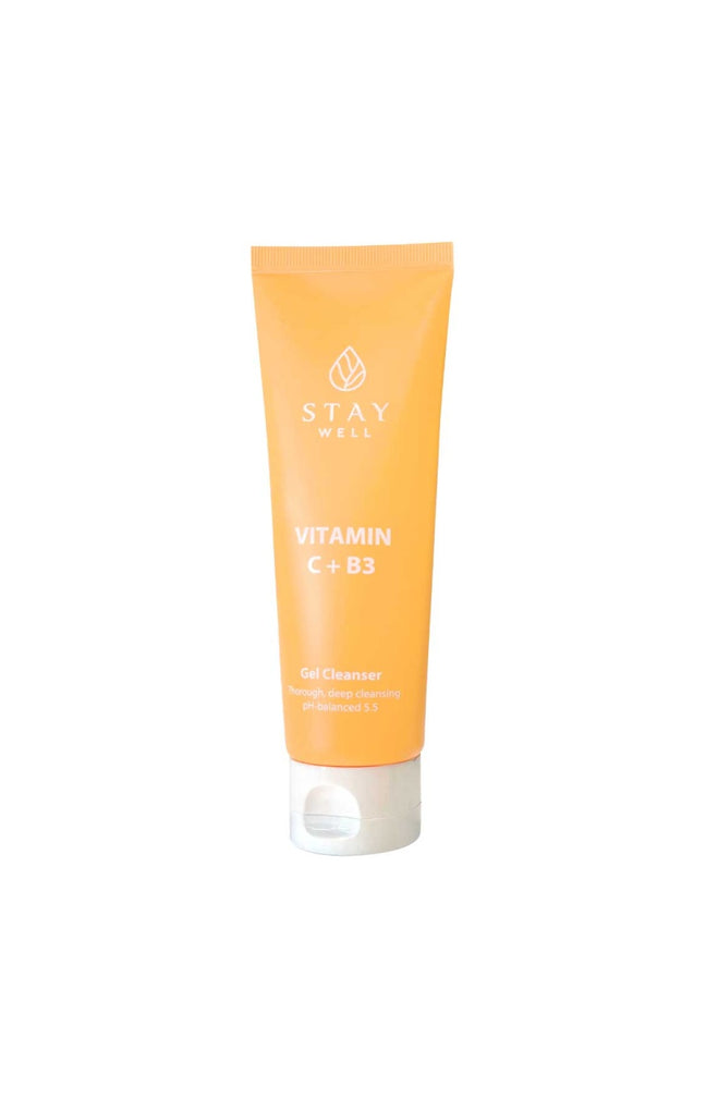 Stay Well - Gel moussant nettoyant - Vitamine C & niacinamide - Visage - 130 ml