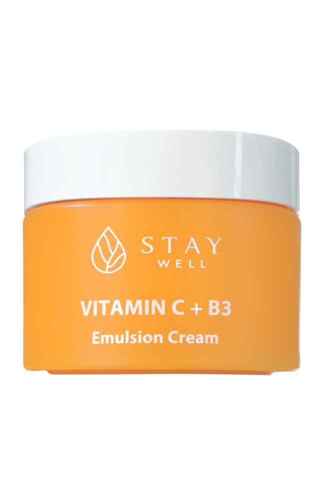 Stay Well - Crème hydratante & protectrice - Vitamine C & niacinamide - Visage