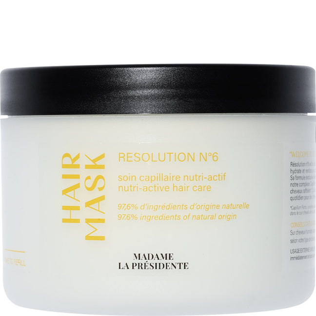 Masque nourrissant - Résolution n°6 - Cheveux - 240 g