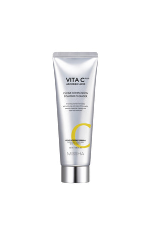 Mousse nettoyante purifiante - Vitamine C, collagène & acide hyaluronique - Visage - 120 ml