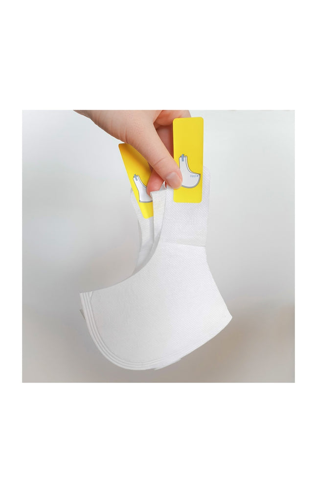 Stay Well - Masque pour les talons exfoliant & apaisant - Menthe poivrée & citron vert - 1 paire