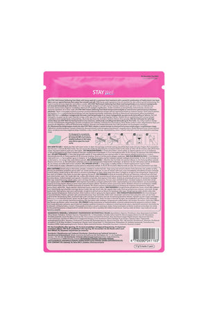 Stay Well - Masque pour les pieds adoucissant & lissant - Huile de graines de chanvre - 1 paire