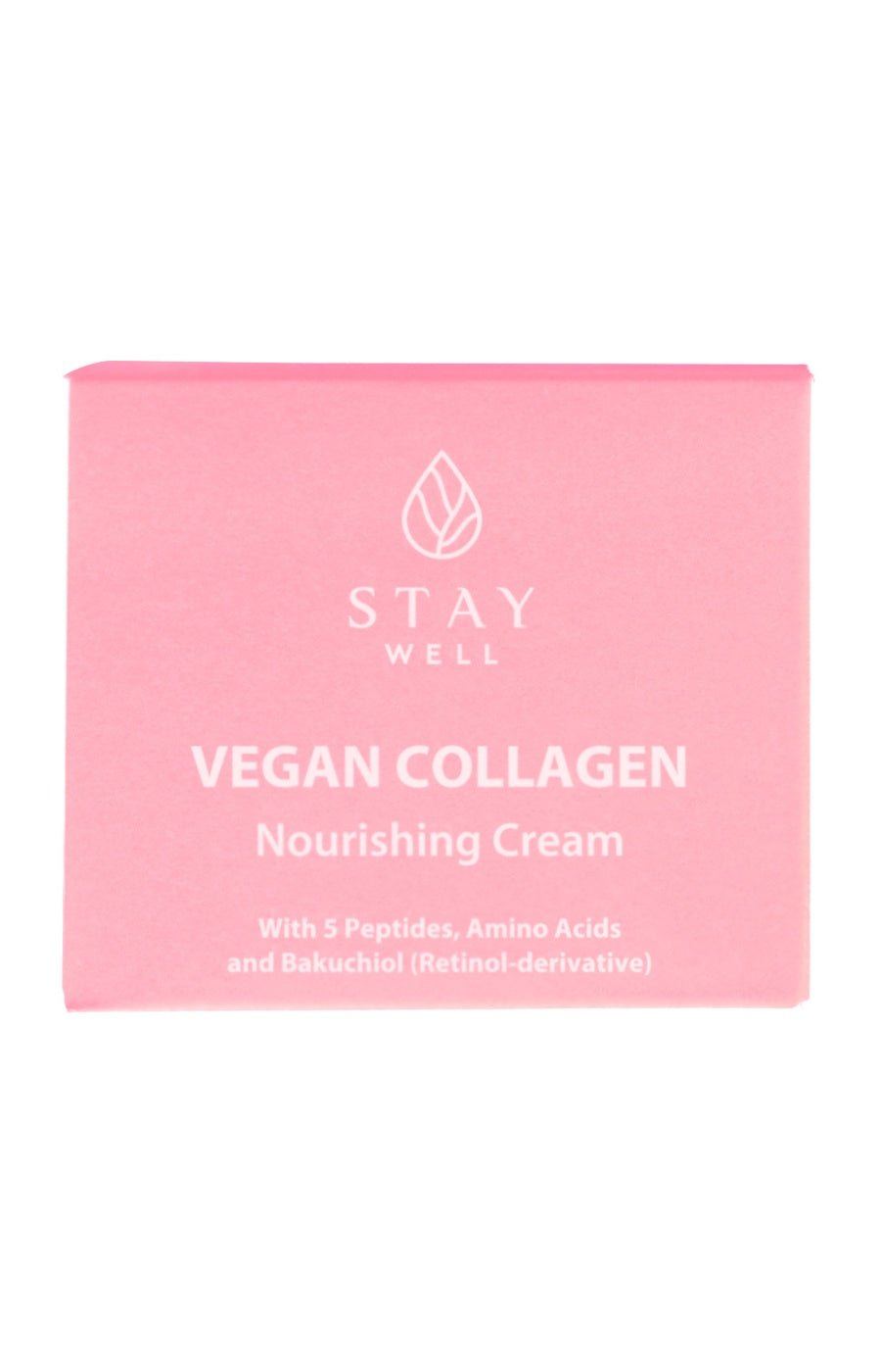 Stay Well - Crème nourrissante anti-âge - Collagène vegan - Visage - 50 ml