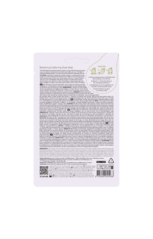 Masque en tissu rafraîchissant - Avocat - Visage - 12 unités