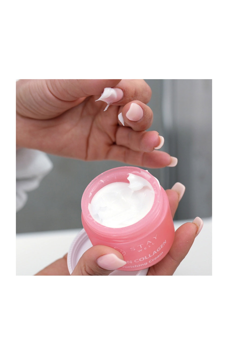 Stay Well - Crème nourrissante anti-âge - Collagène vegan - Visage - 50 ml